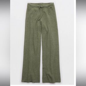 Aerie Cozyup Waffle Skater Pant